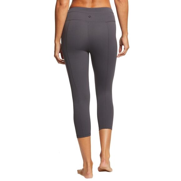 PRANA Women’s Black Momento Yoga Capri Legging Size Small - Picture 3 of 8
